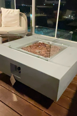 שולחן אש זוהר