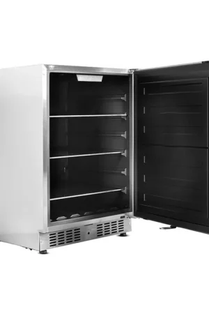 CAESAR COOLING- מקרר 155 ליטר דלת נירוסטה