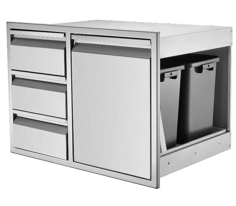 סט קומבו- מגירות ותא לאשפה – תמונה 3