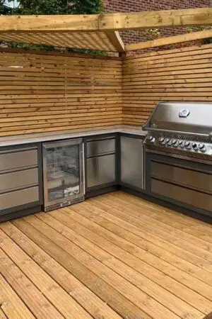 מטבח נירוסטה פינתי