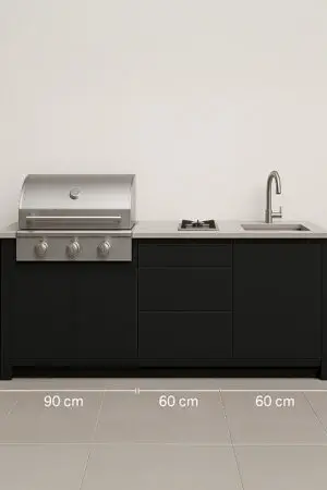 מטבח שחור 210